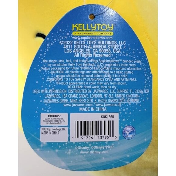 Disney Little Mermaid Flounder Plush Toy 10" Squishmallows Soft Cuddly Collectib - Picture 8 of 9